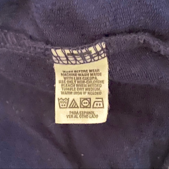 Carter’s Girl’s Zip down Navy Blue sweatshirt S 6X - Picture 6 of 6